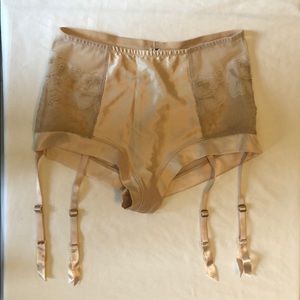 Wacoal high wasted underwear with straps.